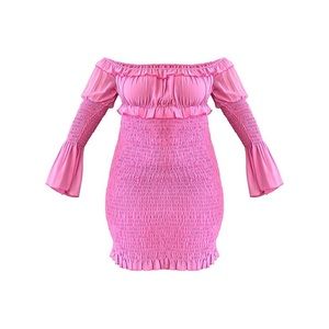 PrettyLittleThing size 20 Pink Sexy Chiffon💖🎀